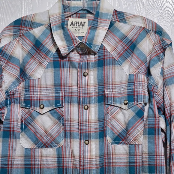 Ariat Other - Ariat Multicolor Plaid Snap Shirt